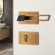 Luxury Minimalist Silent Zinc Alloy Interior Door Lock