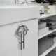 Modern Zinc Alloy Cabinet Pull Handles – Left and Right Pairs - 2-Piece Set