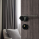 Aluminum Alloy Privacy Door Handle and Lock Set for Bedrooms and Bathrooms