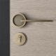 American Retro Round Door Handle and Lock Set