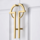 Modern Zinc Alloy Cabinet Pull Handles – Left and Right Pairs - 2-Piece Set