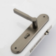 Antique Zinc Alloy Interior Door Handle and Lock Set
