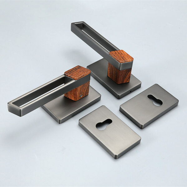 Luxury Minimalist Silent Zinc Alloy Interior Door Lock