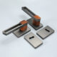 Luxury Minimalist Silent Zinc Alloy Interior Door Lock
