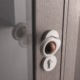 Planet-Inspired Zinc Alloy Silent Door Handle and Lock Set