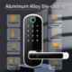 Smart Door Handle Lock with Fingerprint, NFC and App Control