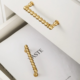 Decorative Brass Cabinet Pull Handles - 2-Piece Set
