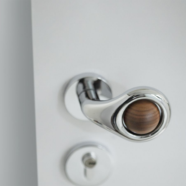 Planet-Inspired Zinc Alloy Silent Door Handle and Lock Set