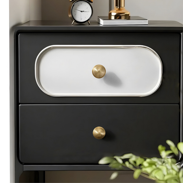 Vintage Brass Cabinet and Drawer Knobs – American Style - 2-Piece Set