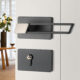 Luxury Minimalist Silent Zinc Alloy Interior Door Lock
