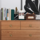 6 Decorative Bow-Shaped Brass Cabinet and Drawer Knobs – 5-Piece Set