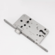 European-Style Silver Zinc Alloy Quiet Door Handle and Lock Set