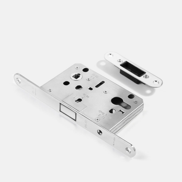 7 Zinc Alloy Silent Door Handle and Lock Set – French Style