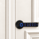 Keyless Fingerprint Door Handle with Dual-Row Keypad