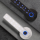 Keyless Fingerprint Door Handle with Dual-Row Keypad