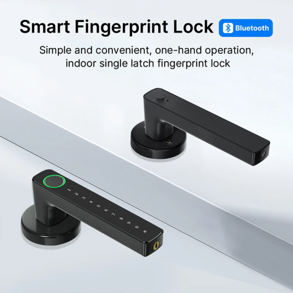 Smart Fingerprint Door Lock with Tuya and Smart Life App
