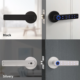 Keyless Fingerprint Door Handle with Dual-Row Keypad